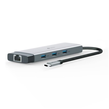 Priklopna postaja USB-C => 3xUSB-A 1xUSB-C PD 100W 1xUSB-C 1xHDMI 1xRJ45 microSD/SD TP-Link (UH9120C)