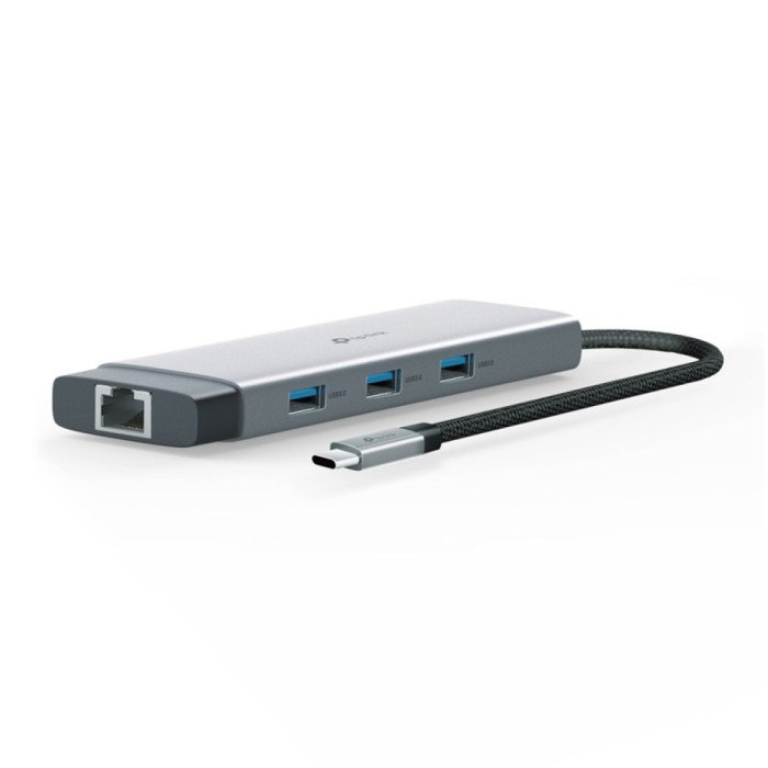 Priklopna postaja USB-C => 3xUSB-A 1xUSB-C PD 100W 1xUSB-C 1xHDMI 1xRJ45 microSD/SD TP-Link (UH9120C) Priklopna postaja USB-C => 3xUSB-A 1xUSB-C PD 100W 1xUSB-C 1xHDMI 1xRJ45 microSD/SD TP-Link (UH9120C)