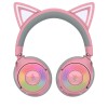 Slušalke brezžične Razer naglavne z mikrofonom BT/1x3,5mm/USB Kraken Kitty V3 Pro roza Gaming (RZ04-05170200-R3M1)
