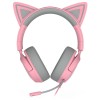 Slušalke žične Razer naglavne z mikrofonom 1x3,5mm Kraken Kitty V3 X roza Gaming (RZ04-05350100-R3M1)