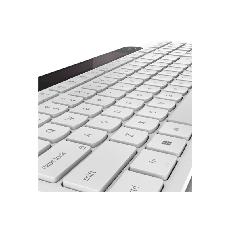 Tipkovnica Bluetooth Lenovo 800 Multi Device samopolnilna solarna SLO | bela (GY41R69602)