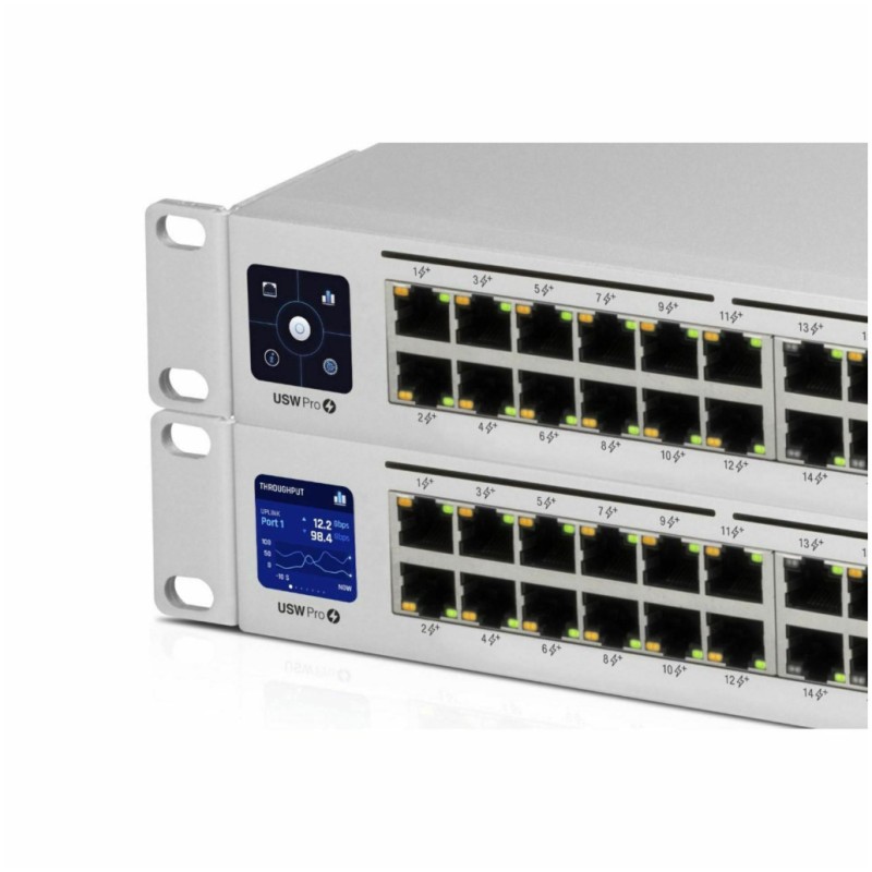 STIKALO 48-PORT POE+ + 4x SFP Ubiquiti UniFi 00W 100/1000 Rack (USW-PRO-48-POE-EU) UBIQUITI STIKALO 48-PORT POE+ + 4x SFP Ubiquiti UniFi 00W 100/1000 Rack (USW-PRO-48-POE-EU)