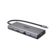 Priklopna postaja USB-C => Ugreen 11v1 1xVGA 1xHDMI 2xUSB3.2 2xUSB-C 100W 1xLAN 1x3,5mm (45520)
