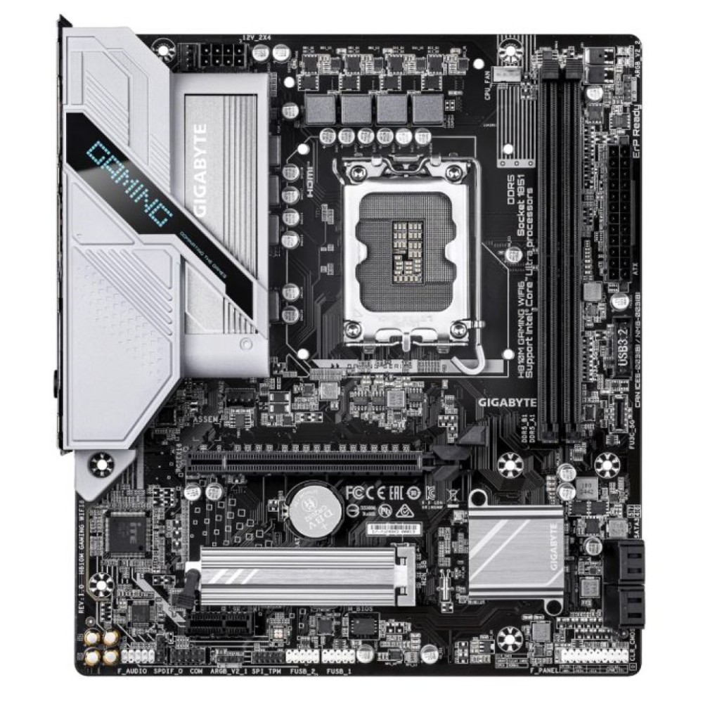 Osnovna plošča LGA1851 GigaByte H810M GAMING WIFI6 microATX HDMI 1xDisplayPort 2.1 GIGABYTE Osnovna plošča LGA1851 GigaByte H810M GAMING WIFI6 microATX HDMI 1xDisplayPort 2.1