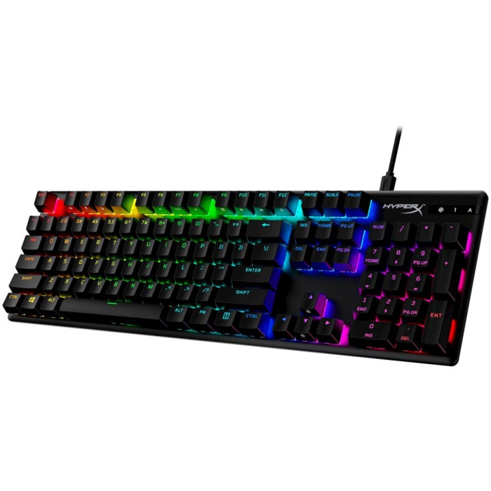 Gaming Tipkovnica USB-A HP HyperX Alloy Origins PBT US | SLO gravura črna RGB (639N3AA#ABA) Gaming Tipkovnica USB-A HP HyperX Alloy Origins PBT US | SLO gravura črna RGB (639N3AA#ABA)