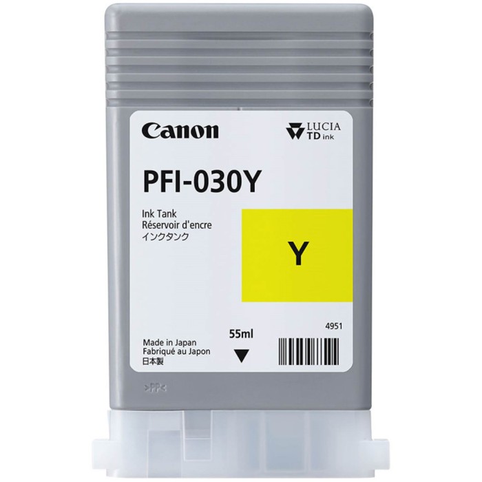 ČRNILO CANON PFI-030Y RUMENA ZA TM240/TM340 55ml ČRNILO CANON PFI-030Y RUMENA ZA TM240/TM340 55ml