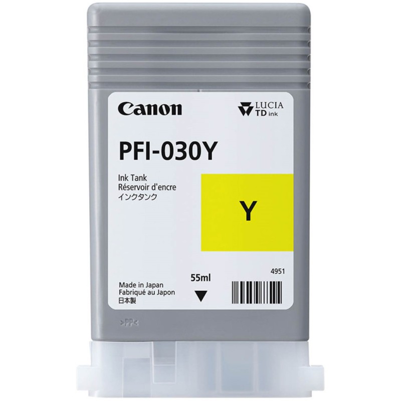 ČRNILO CANON PFI-030Y RUMENA ZA TM240/TM340 55ml Canon ČRNILO CANON PFI-030Y RUMENA ZA TM240/TM340 55ml