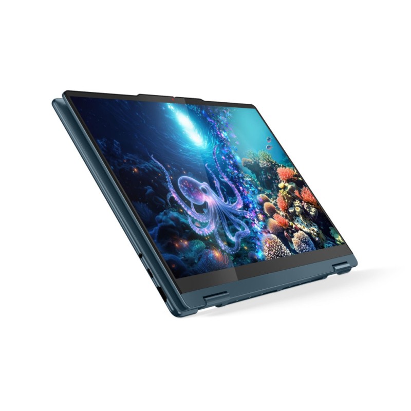 Prenosnik Lenovo 35,5 cm (14,0) Yoga 7 1920x1200 OLED 400nit Ryzen AI 5 340/24GB/SSD1TB/BL/AI Chip: 50 TOPs/ALU/AMD Radeon 840M/Win11Home (83JR0022SC)