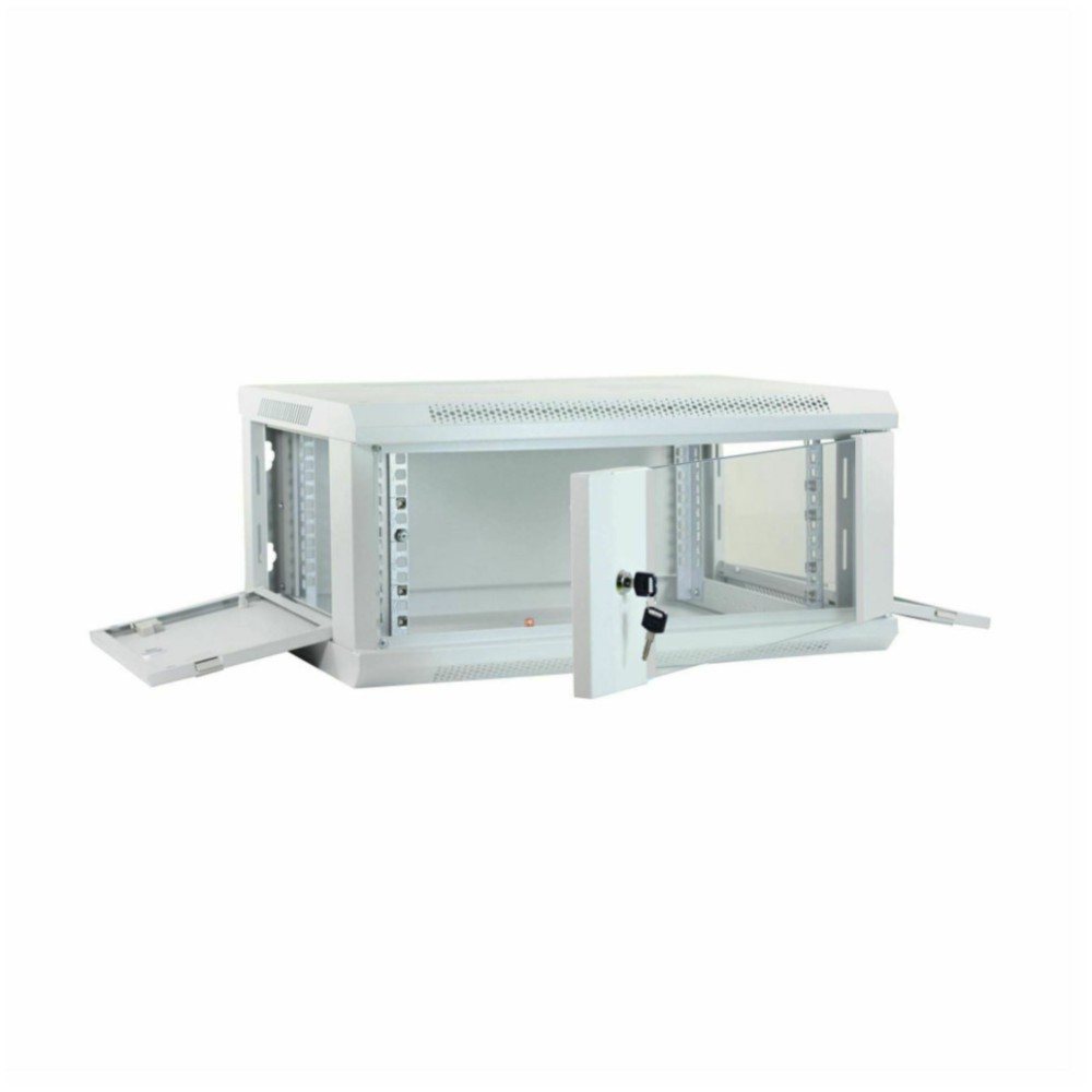 Kabinet zidni 4U 280 600x450 siv Datech + polica (DP.6404.9000)