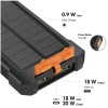 Prenosna baterija Logilink 10.000mAh 20W 2x USB-A 1x USB-C solarna črna (PA0390)