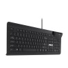 Tipkovnica Žična Asus KU100 s čitalcem kartic US | črna (90XB05E0-BKB010) ASUS Tipkovnica Žična Asus KU100 s čitalcem kartic US | črna (90XB05E0-BKB010)