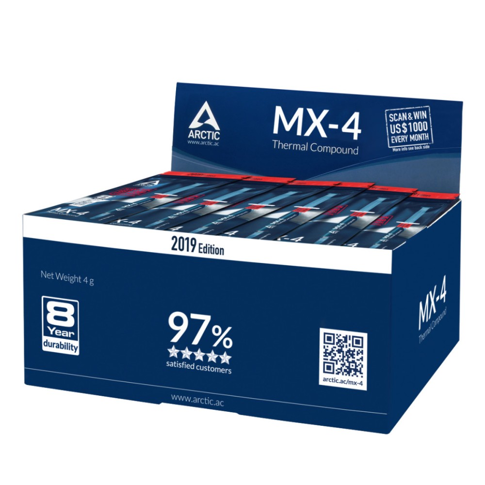 Termalna pasta Arctic MX-4 (2019) - 4g (ACTCP00002B) ARCTIC Termalna pasta Arctic MX-4 (2019) - 4g (ACTCP00002B)