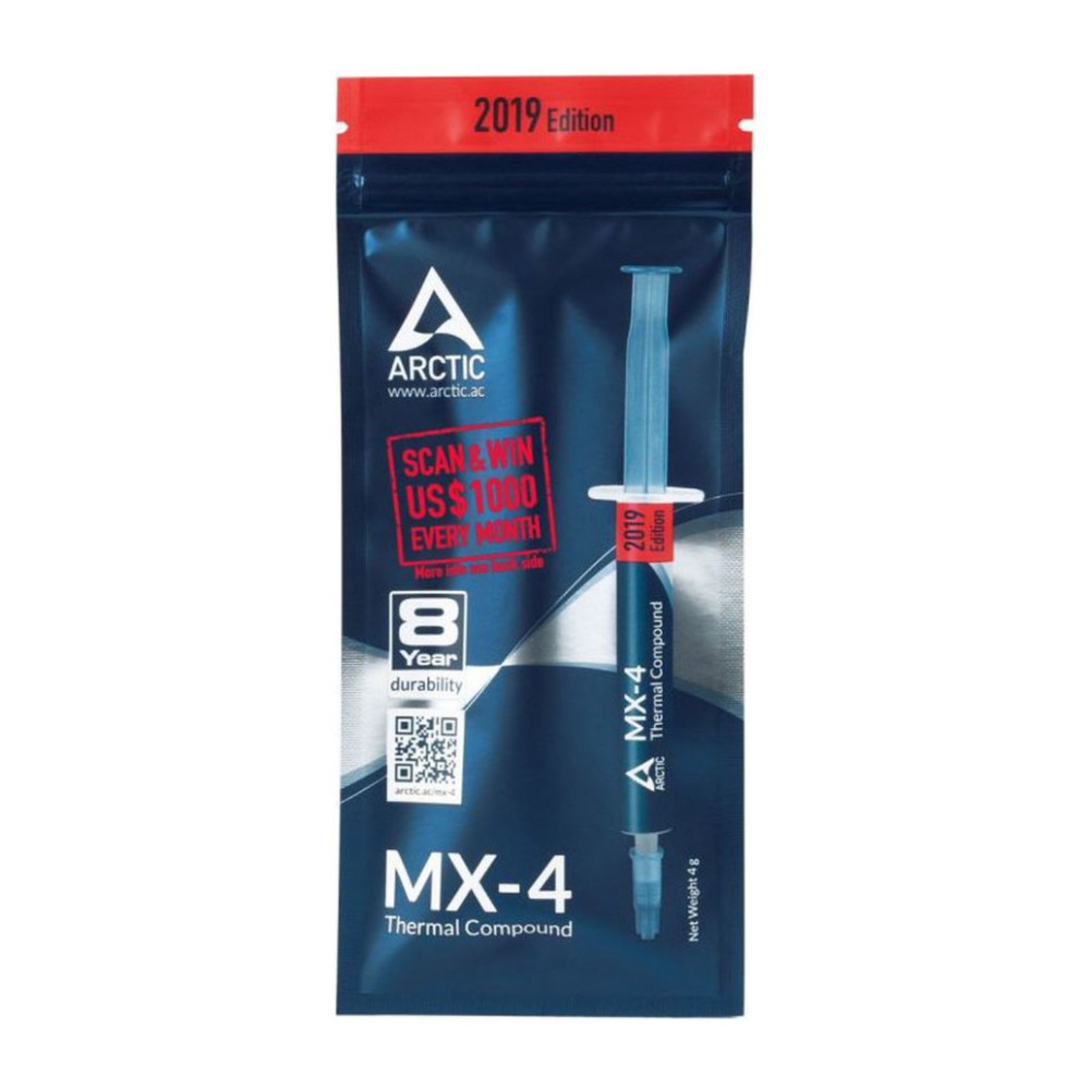 Termalna pasta Arctic MX-4 (2019) - 4g (ACTCP00002B) ARCTIC Termalna pasta Arctic MX-4 (2019) - 4g (ACTCP00002B)