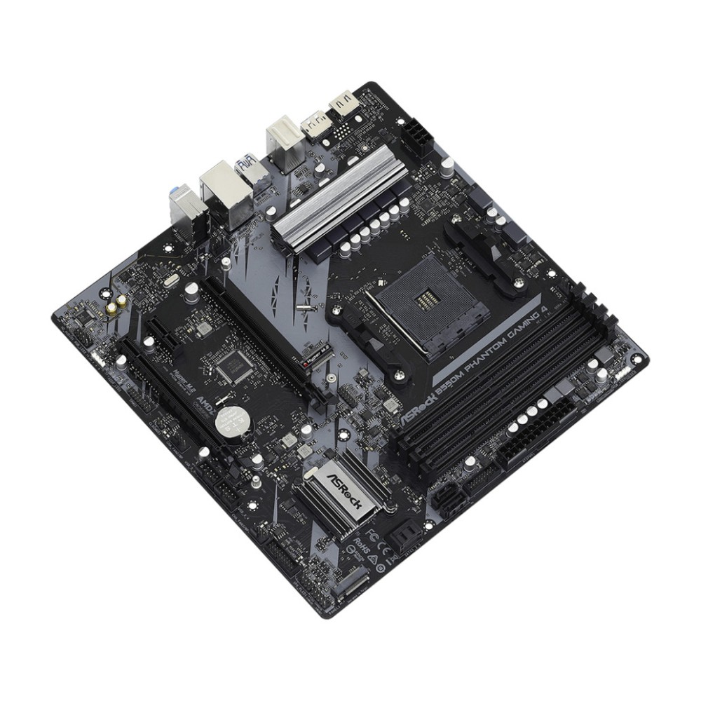 Osnovna plošča AM4 Asrock B550M Phantom Gaming 4 microATX 1xHDMI 1xDisplayPort Asrock Osnovna plošča AM4 Asrock B550M Phantom Gaming 4 microATX 1xHDMI 1xDisplayPort