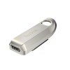 Spominski ključek 128GB USB-C Sandisk Ultra Luxe 400MB/s kovinski drsni srebrn (SDCZ75-128G-G46) SANDISK Spominski ključek 128GB USB-C Sandisk Ultra Luxe 400MB/s kovinski drsni srebrn (SDCZ75-128G-G46)
