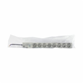 Razdelilec Bachmann 8x250V brez kabla siv (333.416) Razdelilec Bachmann 8x250V brez kabla siv (333.416)