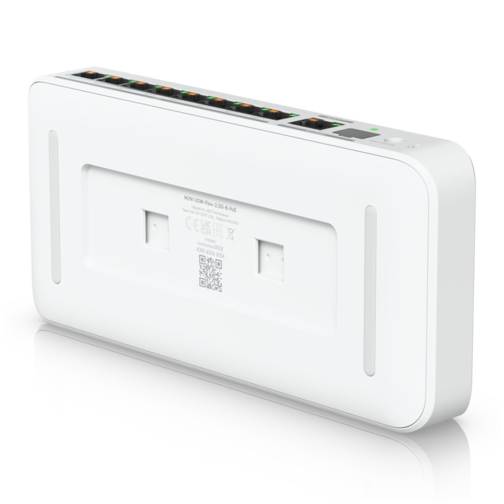 STIKALO 8-PORT + 1x SFP/RJ45 10GbE Ubiquiti UniFi 2,5Gbp/ PoE 196W (USW-FLEX-2.5G-8-POE)