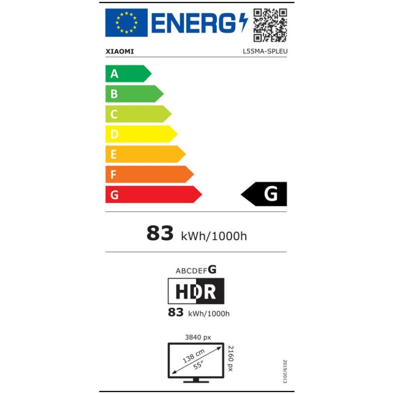 TV sprejemnik Xiaomi 55,0 139,7 cm S Mini LED 55 2025 3840x2160 miniLED Google TV 3xHDMI 2xUSB BT WiFi RJ45 HDR10+ XIAOMI TV sprejemnik Xiaomi 55,0 139,7 cm S Mini LED 55 2025 3840x2160 miniLED Google TV 3xHDMI 2xUSB BT WiFi RJ45 HDR10+