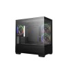 Ohišje Deepcool CG380 3F MidiATX - črna RGB