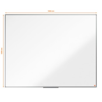 Tabla Nobo Essence Steel bela magnetna 120 x 150 (1915487)
