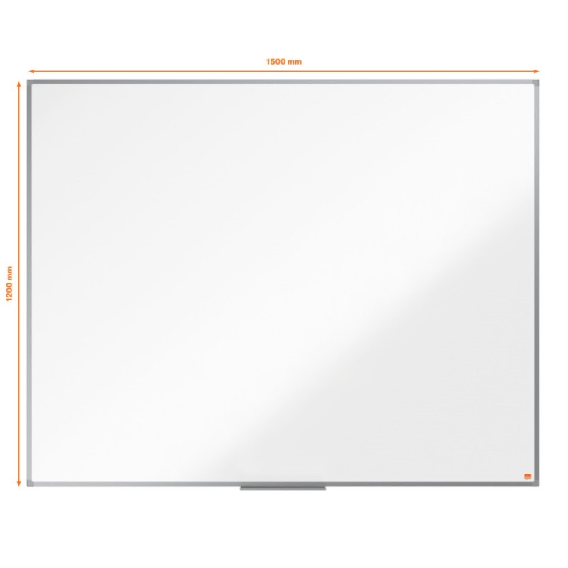 Tabla Nobo Essence Steel bela magnetna 120 x 150 (1915487)