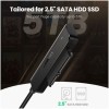 Adapter Ugreen USB-A 3.2 Gen1 => HDD SSD 2.5 SATA III 3.0 do 5Gbps (70609)