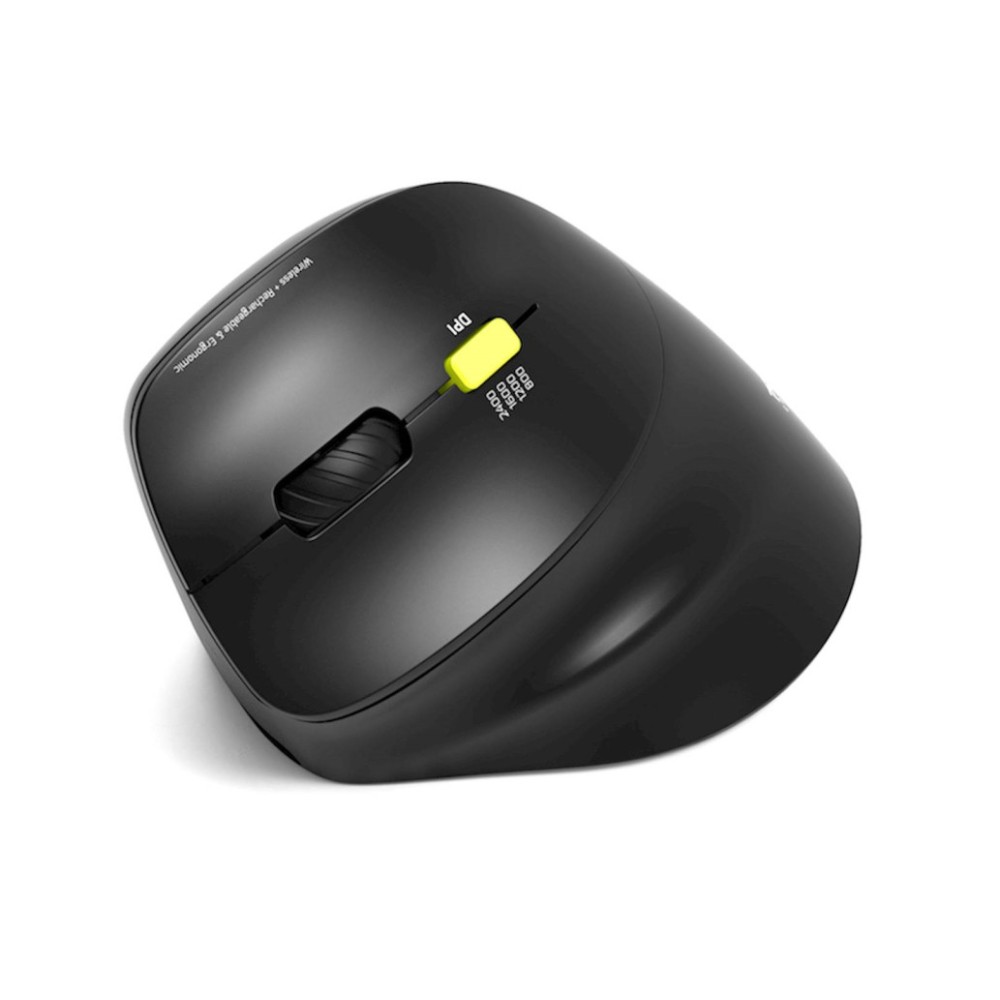 Miš brezžična + Bluetooth ergonomska Port Ergo 2400DPI za levičarje 5 gumbov črna (910008) Port Miš brezžična + Bluetooth ergonomska Port Ergo 2400DPI za levičarje 5 gumbov črna (910008)