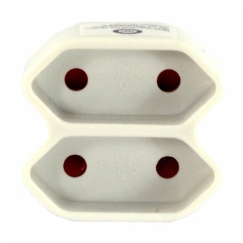Razdelilec Bachmann 2x220V stikalo - bel (921.271) Razdelilec Bachmann 2x220V stikalo - bel (921.271)