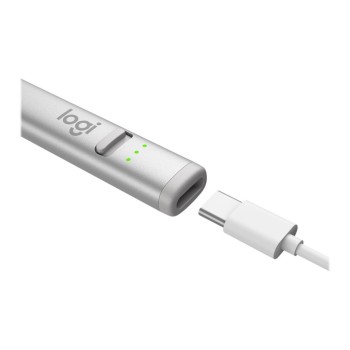 Pisalo Logitech Crayon Digitalno brezžično USB-C 7 ur delovanja (914-000074) Pisalo Logitech Crayon Digitalno brezžično USB-C 7 ur delovanja (914-000074)