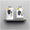 Hišni polnilec 100-240V => 1x USB-C 30W GaN PD s priloženim kablom USB-C črn Dudao (A27PCEU-Black) Dudao Hišni polnilec 100-240V => 1x USB-C 30W GaN PD s priloženim kablom USB-C črn Dudao (A27PCEU-Black)