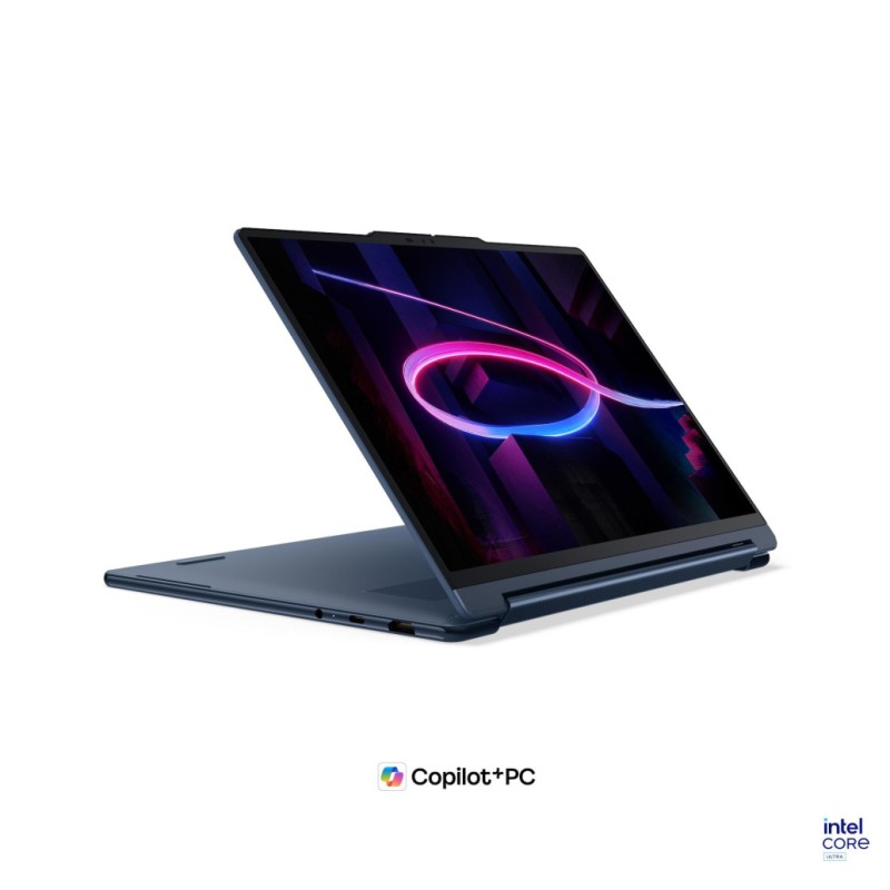 Prenosnik Lenovo 35,5 cm (14,0) Yoga 9 2-in-1 2880x1800 OLED na dotik 500nit 120Hz Ultra 7-355/32GB/SSD1TB/BL/AI Chip: 49 TOPs/ALU/Intel Graphics/Win11Pro (83SE001GSC)