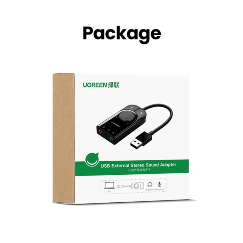 Zvočna kartica USB 2.0 Ugreen (40964) UGREEN Zvočna kartica USB 2.0 Ugreen (40964)