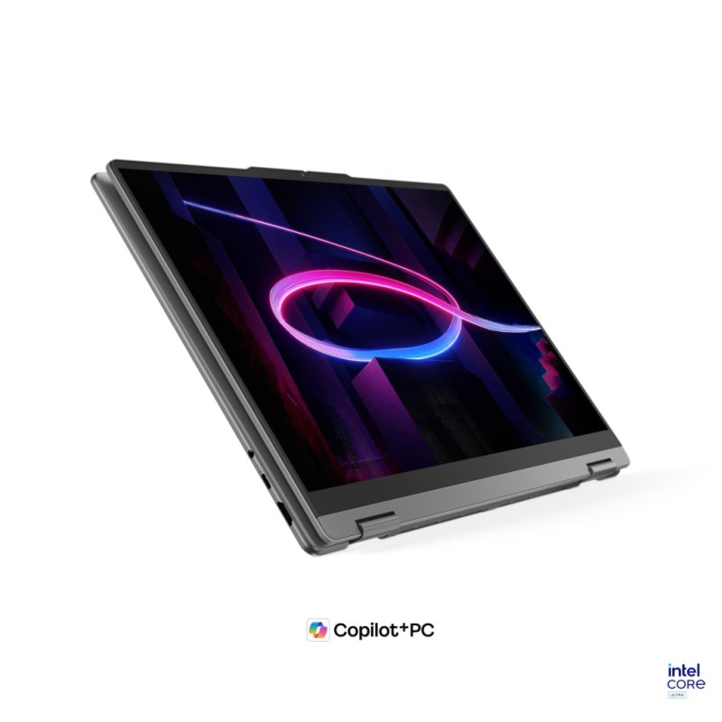Prenosnik Lenovo 40,64 cm (16,0) Yoga 7 2-in-1 1920x1200 OLED na dotik 300nit Ultra 7-355/32GB/SSD1TB/BL/AI Chip: 49 TOPs/ALU/Intel Graphics/Win11Home (83TE001CRM)