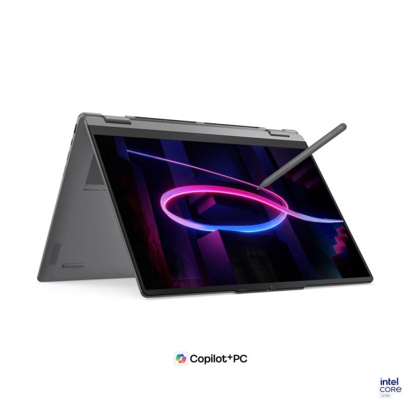 Prenosnik Lenovo 40,64 cm (16,0) Yoga 7 2-in-1 1920x1200 OLED na dotik 300nit Ultra 7-355/32GB/SSD1TB/BL/AI Chip: 49 TOPs/ALU/Intel Graphics/Win11Home (83TE001CRM)