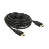 Kabel DisplayPort(m)=>DisplayPort(m) v1.2 10,00m 4K/60Hz pozlačeni konektorji črn Delock (84862) Delock Kabel DisplayPort(m)=>DisplayPort(m) v1.2 10,00m 4K/60Hz pozlačeni konektorji črn Delock (84862)