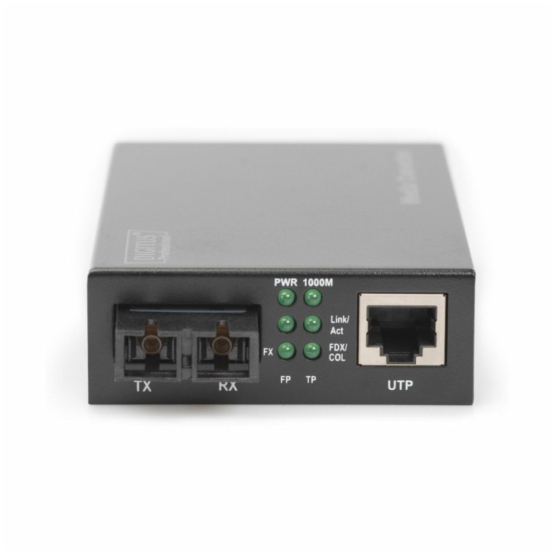Mrežni adapter LAN RJ45 <=> SC MM 1Gb/s Digitus (DN-82120-1) Digitus Mrežni adapter LAN RJ45 <=> SC MM 1Gb/s Digitus (DN-82120-1)