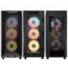 Ohišje Corsair 3200D RS MidiATX - črna ARGB