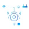 Zunanja nadzorna kamera TP-Link 3 MP WiFi napajalnik montažna dvosmerna komunikacija (Tapo C310) TP-LINK Zunanja nadzorna kamera TP-Link 3 MP WiFi napajalnik montažna dvosmerna komunikacija (Tapo C310)