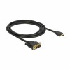 Kabel HDMI(m)=>DVI Digital (18+1) 2,00m Delock 85584 Delock Kabel HDMI(m)=>DVI Digital (18+1) 2,00m Delock 85584
