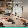 Miš brezžična + Bluetooth Logitech Signature Comfort Plus M850 L velikost grafitna (910-007715)