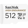 Spominska kartica SDHC-Micro 512GB Sandisk High Endurance /U3 V30 (SDSQQNR-512G-GN6IA) SANDISK Spominska kartica SDHC-Micro 512GB Sandisk High Endurance /U3 V30 (SDSQQNR-512G-GN6IA)