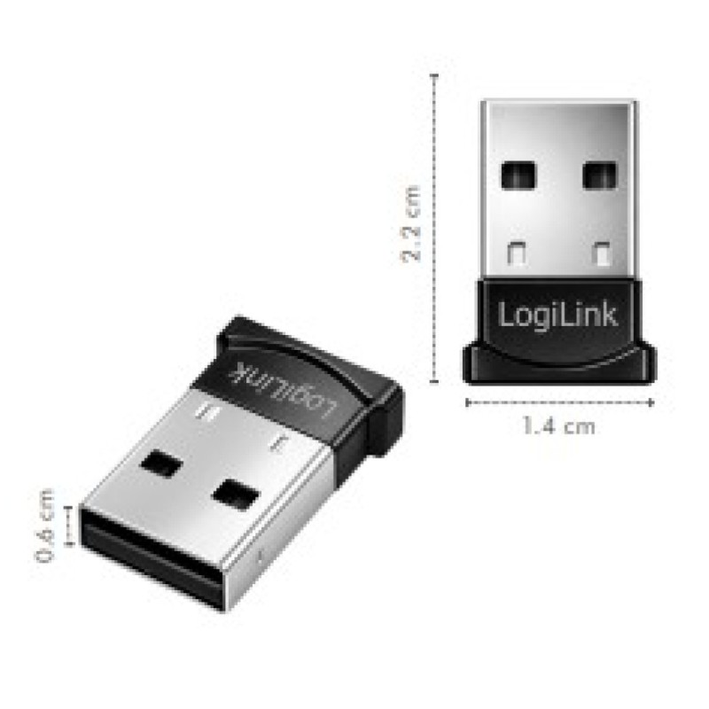 Bluetooth adapter USB-A LogiLink 6.0 EDR+BLE 20m (BT0079) LOGILINK Bluetooth adapter USB-A LogiLink 6.0 EDR+BLE 20m (BT0079)