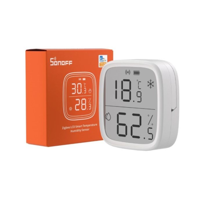Pametna hiša - LCD pametni senzor temperature in vlage ZigBee Sonoff (SNZB-02D) Pametna hiša - LCD pametni senzor temperature in vlage ZigBee Sonoff (SNZB-02D)