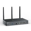 Usmerjevalnik brezžični TP-Link gigabit WiFi6 802.11ax AX3000 2402Mbit/s 4xLAN+WAN+SFP 3x antena (ER706W) TP-LINK Usmerjevalnik brezžični TP-Link gigabit WiFi6 802.11ax AX3000 2402Mbit/s 4xLAN+WAN+SFP 3x antena (ER706W)