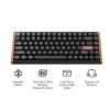 Mehanska Tipkovnica brezžična + Bluetooth Keychron K2 HE nebula mag stikala UK | črna RGB (K2H-F1-UK) Keychron Mehanska Tipkovnica brezžična + Bluetooth Keychron K2 HE nebula mag stikala UK | črna RGB (K2H-F1-UK)