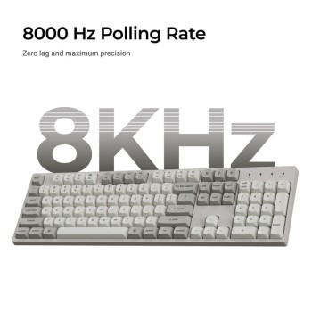 Gaming Tipkovnica Žična Keychron C2 Pro 8K QMK UK | siva RGB (C2PX-M1-UK) Gaming Tipkovnica Žična Keychron C2 Pro 8K QMK UK | siva RGB (C2PX-M1-UK)
