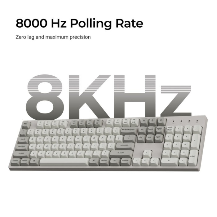 Gaming Tipkovnica Žična Keychron C2 Pro 8K QMK UK | siva RGB (C2PX-M1-UK) Gaming Tipkovnica Žična Keychron C2 Pro 8K QMK UK | siva RGB (C2PX-M1-UK)