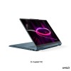 Prenosnik Lenovo 35,5 cm (14,0) Yoga 7 2-in-1 2880x1800 OLED na dotik 500nit 120Hz Ryzen AI 7 445/32GB/SSD1TB/BL/AI Chip: 50 TOPs/ALU/AMD Radeon 840M/Win11Home (83TD007TSC)