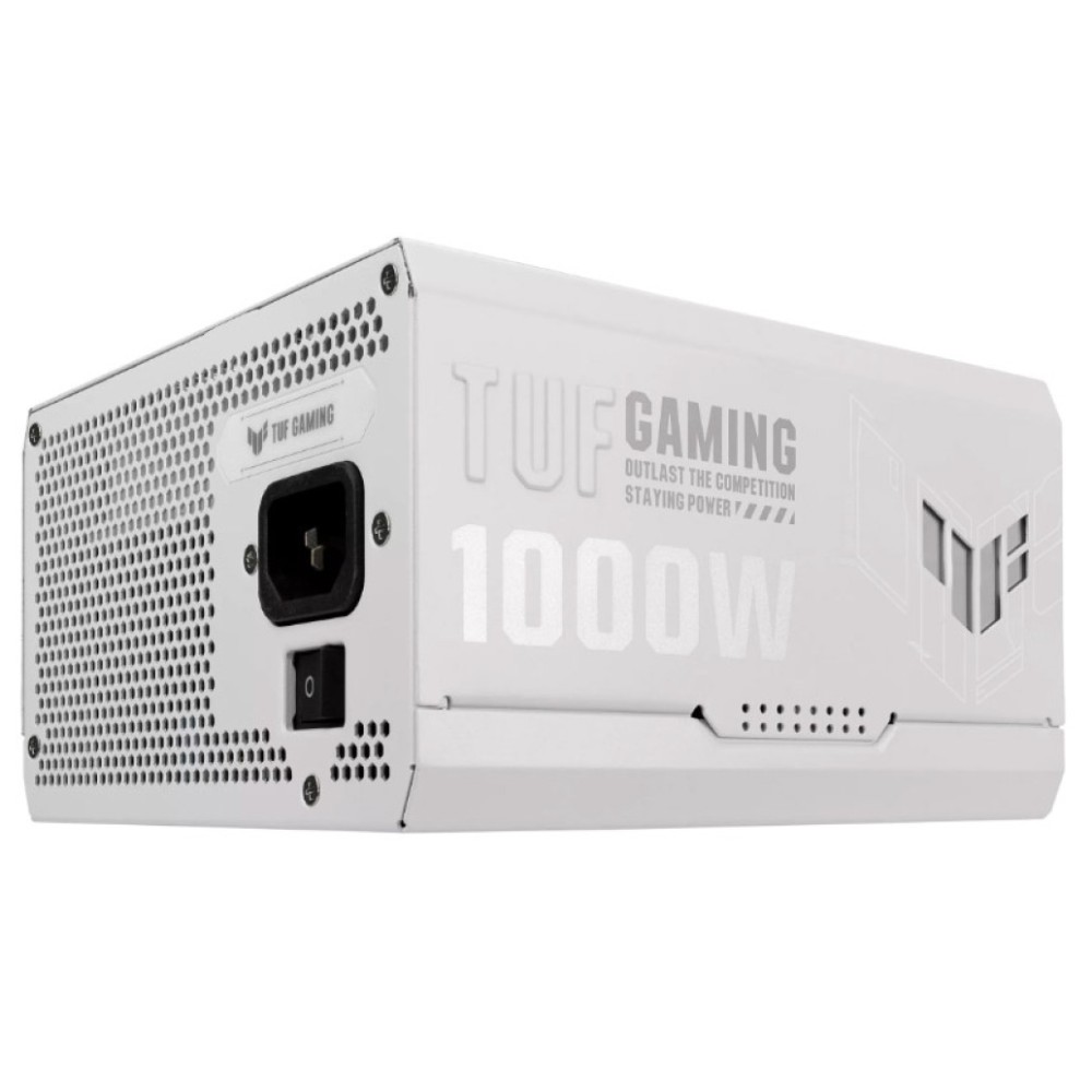 Napajalnik - 1000W Asus GR TUF Gaming 80Plus Gold 91% ATX 3.0 Modular 135mm bela (90YE00S5-B0NA00) ASUS Napajalnik - 1000W Asus GR TUF Gaming 80Plus Gold 91% ATX 3.0 Modular 135mm bela (90YE00S5-B0NA00)