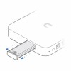 Usmerjevalnik žični Ubiquiti Cloud 5xLAN 2.5GbE (UCG-MAX-EU) UBIQUITI Usmerjevalnik žični Ubiquiti Cloud 5xLAN 2.5GbE (UCG-MAX-EU)